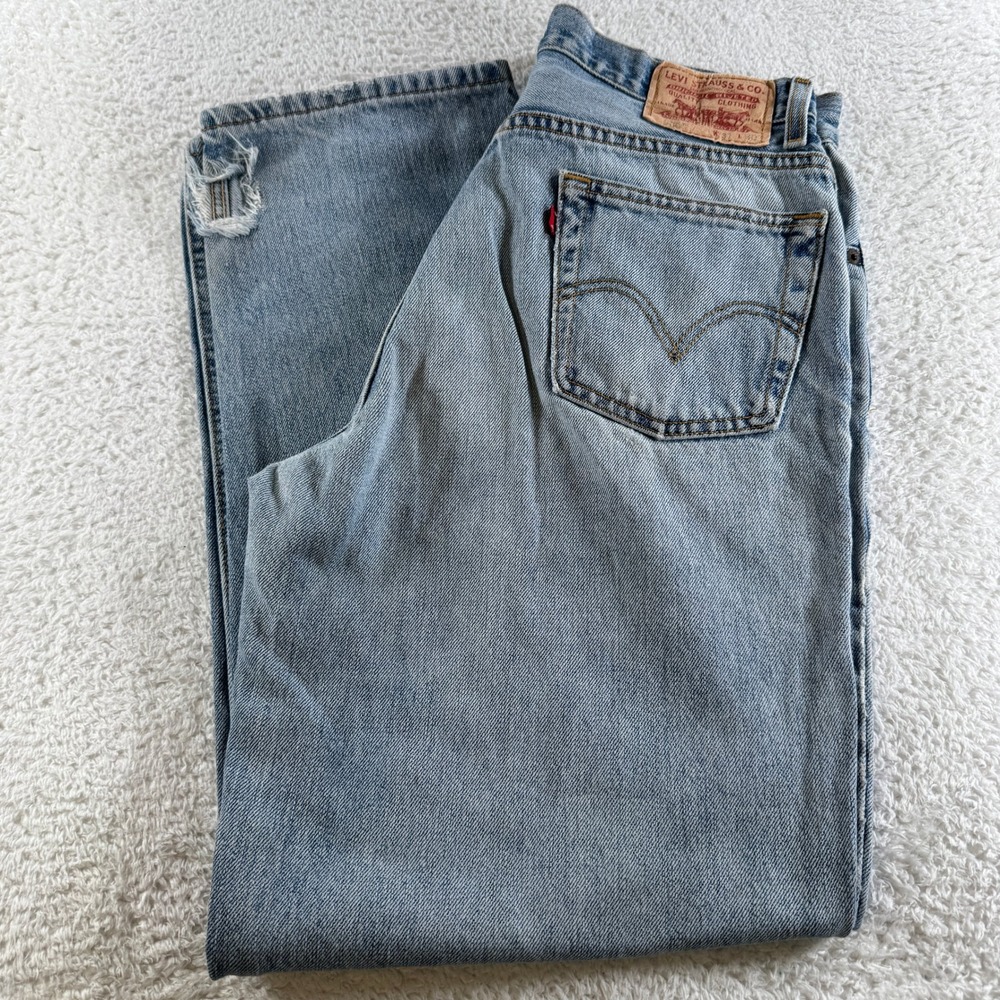 Vintage Levis 560 Jeans Mens Size 31x30 Tag (30x31 Fit) Comfort Fit Light Wash